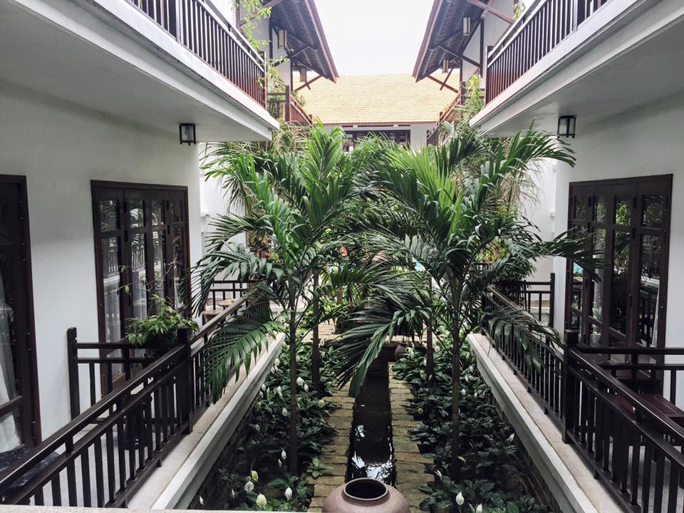 View from our hotel.